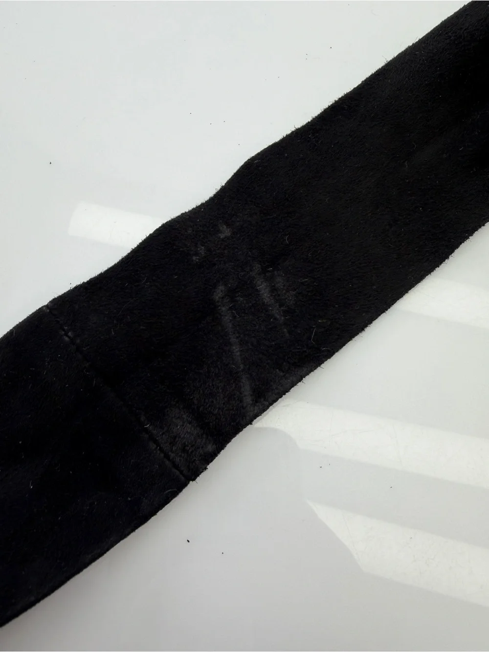 Gianni Versace 90s RARE Medusa Medallion Black Velvet Belt Tie